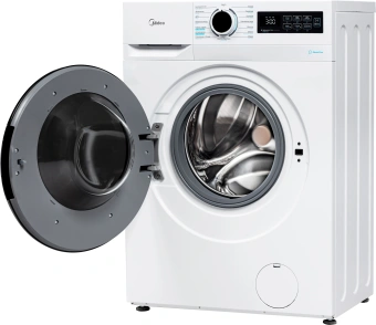 Стиральная машина Midea MF01712BS40/W класс: A загр.фронтальная макс.:7кг белый инвертор - купить недорого с доставкой в интернет-магазине