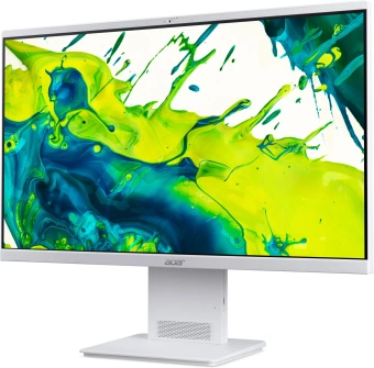 Моноблок Acer Aspire S24B-GMTL-U 23.8" Full HD Core Ultra 7 155U (1.7) 16Gb SSD512Gb Arc graphics Eshell GbitEth WiFi BT 90W клавиатура мышь Cam белый 1920x1080 - купить недорого с доставкой в интернет-магазине