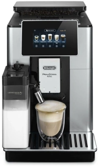 Кофемашина Delonghi ECAM610.55.SB 1450Вт черный/серебристый - купить недорого с доставкой в интернет-магазине
