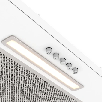 Вытяжка встраиваемая Elikor Cube Basic 60П-630-К3Д белый управление: кнопочное (1 мотор) - купить недорого с доставкой в интернет-магазине