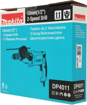 Дрель безударная Makita DP4011 720Вт патрон:быстрозажимной реверс - купить недорого с доставкой в интернет-магазине