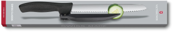 Нож кухонный Victorinox Swissclassic DUX-MESSER (6.8663.21) стальной лезв.210мм черный - купить недорого с доставкой в интернет-магазине