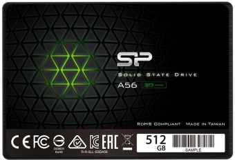 Накопитель SSD Silicon Power SATA-III 512GB SP512GBSS3A56A25 Ace A56 2.5" - купить недорого с доставкой в интернет-магазине