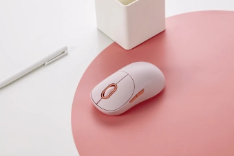 Мышь Xiaomi Wireless Mouse 3 розовый оптическая 1200dpi silent беспров. BT/Radio USB для ноутбука 4but (BHR8911GL) - купить недорого с доставкой в интернет-магазине