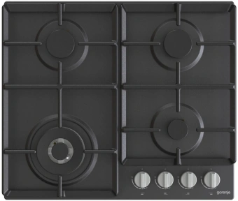 Газовая варочная поверхность Gorenje GW641EXB черный - купить недорого с доставкой в интернет-магазине