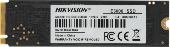 Накопитель SSD Hikvision PCI-E 3.0 x4 1Tb HS-SSD-E3000/1024G E3000 M.2 2280 - купить недорого с доставкой в интернет-магазине