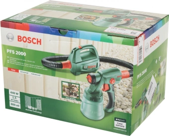 Краскопульт Bosch PFS 2000 440Вт бак:800мл 200мл/мин - купить недорого с доставкой в интернет-магазине