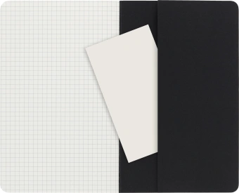 Блокнот Moleskine CAHIER JOURNAL QP317 Large 130х210мм обложка картон 80стр. клетка черный (3шт) - купить недорого с доставкой в интернет-магазине