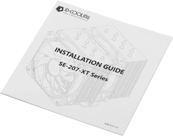 Устройство охлаждения(кулер) ID-Cooling SE-207-XT Slim Soc-AM5/AM4/1200/1700/1851 черный 4-pin 15-35dB Al+Cu 220W 760gr Ret - купить недорого с доставкой в интернет-магазине