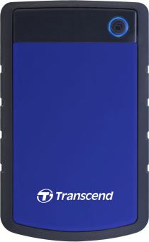 Жесткий диск Transcend USB3.0 1TB TS1TSJ25H3B StoreJet 25H3 (5400rpm) 2.5" синий - цена, купить или заказать с доставкой в интернет-магазине Жесткий диск Transcend USB3.0 1TB TS1TSJ25H3B StoreJet 25H3 (5400rpm) 2.5" синий - купить недорого с доставкой в интернет-магазине