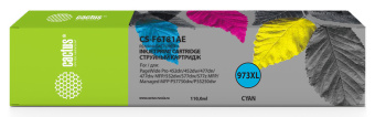 Картридж струйный Cactus CS-F6T81AE 973XL голубой (110мл) для HP HP PageWide Pro 452dw/Pro 477dw - купить недорого с доставкой в интернет-магазине
