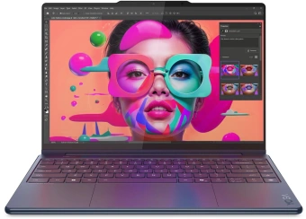 Ноутбук Lenovo Yoga 9 14ILL10 Core Ultra 7 256V 16Gb SSD1Tb Intel Arc 140V 14" OLED Touch 2.8K (2880x1800) Windows 11 Home blue WiFi BT Cam Bag (83LC0054RK) - купить недорого с доставкой в интернет-магазине