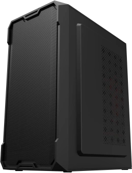 Корпус Оклик OCC-MN301 черный без БП mATX 1x80mm 2x120mm 1xUSB2.0 1xUSB3.0 audio - купить недорого с доставкой в интернет-магазине