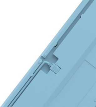 Клавиатура A4Tech Fstyler FS300 механическая белый/синий USB for gamer LED (FS300 PANDA SNOWBOARDING) - цена, купить или заказать с доставкой в интернет-магазине Клавиатура A4Tech Fstyler FS300 механическая белый/синий USB for gamer LED (FS300 PANDA SNOWBOARDING) - купить недорого с доставкой в интернет-магазине