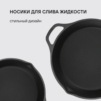 Сотейник Rondell Pacific Grey RDA-1907 4.1л. d=28см (с крышкой) графитовый - купить недорого с доставкой в интернет-магазине