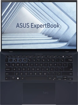 Ноутбук Asus ExpertBook B9 B9403CVAR-KM1219X Core 5 120U 16Gb SSD1Tb Intel Graphics 14" OLED WQXGA+ (2880x1800) Windows 11 Pro black WiFi BT Cam Bag (90NX05W1-M01LY0) - купить недорого с доставкой в интернет-магазине