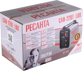 Сварочный аппарат Ресанта САИ-220Т LUX инвертор ММА DC 7.8кВт - купить недорого с доставкой в интернет-магазине