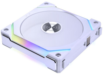 Вентилятор для корпуса Lian-Li Uni Fan SL120 V2 ARGB 120х120x28 белый 4-pin 29дБ (G99.12SLV21W.00) Ret - купить недорого с доставкой в интернет-магазине