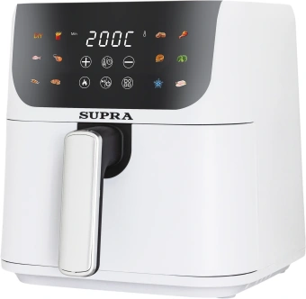 Аэрогриль Supra GS-7630 4.5л 1500Вт белый - купить недорого с доставкой в интернет-магазине