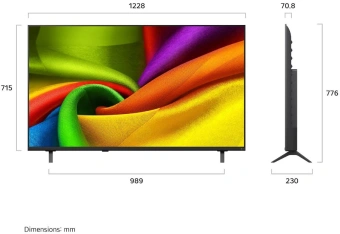 Телевизор LED LG 55" 55NU900B6LA.ARU черный 4K Ultra HD 60Hz DVB-T DVB-T2 DVB-C DVB-S DVB-S2 USB WiFi Smart TV (RUS) - купить недорого с доставкой в интернет-магазине