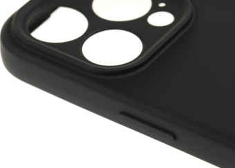 Чехол (клип-кейс) BoraSCO для Apple iPhone 15 Pro Microfiber Case черный (72429) - купить недорого с доставкой в интернет-магазине