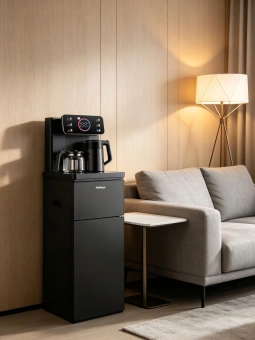 Кулер Hotfrost V1275TEA напольный электронный черный - купить недорого с доставкой в интернет-магазине