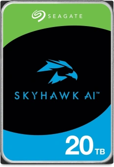 Жесткий диск Seagate SATA-III 20TB ST20000VE003 Surveillance SkyHawkAI 512E (7200rpm) 512Mb 3.5" - купить недорого с доставкой в интернет-магазине