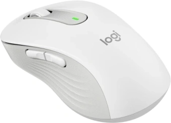 Мышь Logitech M650 L белый оптическая 4000dpi silent беспров. BT/Radio USB 5but (910-006389) - купить недорого с доставкой в интернет-магазине