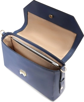Сумка женская Piquadro Circle BD6777W92/BLU4 синяя натур.кожа - купить недорого с доставкой в интернет-магазине