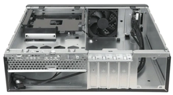 Корпус Chieftec UNI BE-10B-300 черный 300W mATX 2x80mm 2x120mm 2xUSB2.0 2xUSB3.0 audio bott PSU - купить недорого с доставкой в интернет-магазине