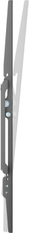 Кронштейн для телевизора Ultramounts UM848 черный 32"-75" макс.45кг настенный наклон - купить недорого с доставкой в интернет-магазине