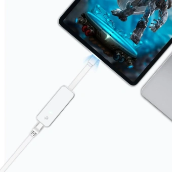 Сетевой адаптер Gigabit Ethernet TP-Link UE300C USB Type-C - купить недорого с доставкой в интернет-магазине