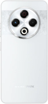 Смартфон Tecno Spark 30 128Gb 8Gb серебристый моноблок 3G 4G 2Sim 6.78" 1080x2436 Android 14 64Mpix 802.11 a/b/g/n/ac NFC GPS GSM900/1800 GSM1900 TouchSc Protect VidConf FM A-GPS microSD max1024Gb - купить недорого с доставкой в интернет-магазине