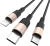 Кабель Hoco X26 Xpress one 80275 1м черный/золотистый - купить недорого с доставкой в интернет-магазине