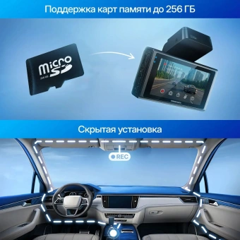 Видеорегистратор TrendVision Online Air 4G черный 1080x1920 1080p 160гр. GPS Allwinner V853 - купить недорого с доставкой в интернет-магазине