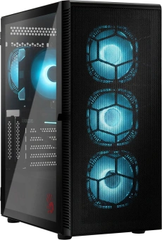ПК Bloody BD-PC CB76T2 TWR i7 14700F (2.1) 32Gb SSD1Tb RTX5060 8Gb Windows 11 Home 64 2.5xGbitEth 650W черный (RUS) (2141980) - купить недорого с доставкой в интернет-магазине