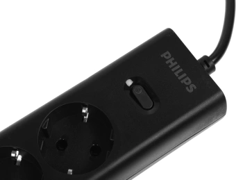 Сетевой фильтр Philips CHP2145BC/51 5м (4 розетки) черный (коробка) - купить недорого с доставкой в интернет-магазине