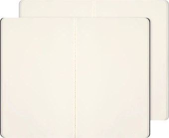 Блокнот Moleskine CAHIER NASA-INSPIRED SKCAHLP7063S2 Large 130х210мм 120стр. нелинованный мягкая обложка серебристый/черный Moon (2шт) - купить недорого с доставкой в интернет-магазине