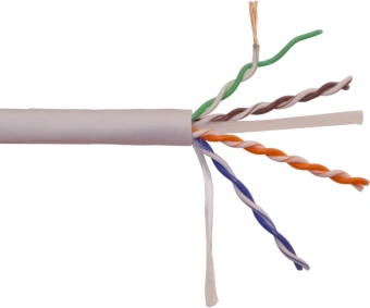 Кабель информационный Lanmaster LAN-6EUTP-PT-LSZH-GY кат.6 UTP 4 пары 23AWG LSZH внутренний 305м серый - купить недорого с доставкой в интернет-магазине