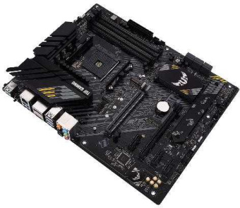 Материнская плата Asus TUF GAMING B550-PLUS Soc-AM4 AMD B550 4xDDR4 ATX AC`97 8ch(7.1) 2.5Gg RAID+HDMI+DP - купить недорого с доставкой в интернет-магазине