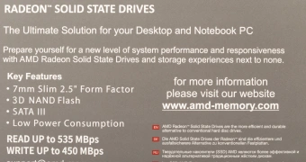 Накопитель SSD AMD SATA-III 256GB R5SL256G Radeon R5 2.5" - купить недорого с доставкой в интернет-магазине