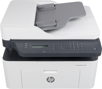 МФУ лазерный HP Laser 137fnw (4ZB84A) A4 WiFi белый - купить недорого с доставкой в интернет-магазине