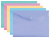 Конверт на кнопке Бюрократ Pastel -PKPAST/BLUE A4 пластик 0.18мм голубой - купить недорого с доставкой в интернет-магазине