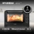 Мини-печь Hyundai MIO-HY105 45л. 2000Вт черный - цена, купить или заказать с доставкой в интернет-магазине Мини-печь Hyundai MIO-HY105 45л. 2000Вт черный - купить недорого с доставкой в интернет-магазине