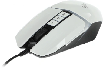 Мышь A4Tech Bloody W60 Max белый оптическая 10000dpi USB 10but (W60 MAX (PANDA WHITE)) - купить недорого с доставкой в интернет-магазине