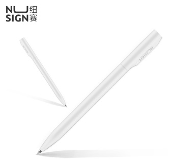 Ручка гелев. Deli Nusign NS552white белый черн. черн. линия 0.5мм - купить недорого с доставкой в интернет-магазине