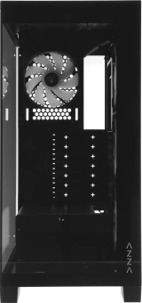 Корпус Azza Cove черный без БП ATX 6x120mm 2x140mm 1xUSB2.0 1xUSB3.0 audio bott PSU - купить недорого с доставкой в интернет-магазине