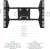 Кронштейн для телевизора Onkron CPRO2L-4 черный 32"-55" макс.154кг потолочный поворот и наклон - купить недорого с доставкой в интернет-магазине