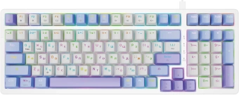 Клавиатура Acer OKW304 механическая белый USB for gamer LED (ZL.KBDCC.01V) - купить недорого с доставкой в интернет-магазине