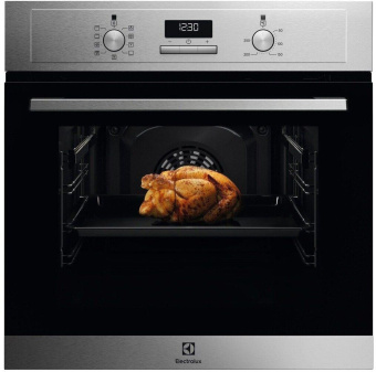 Духовой шкаф Электрический Electrolux EOF3H50BX нержавеющая сталь - цена, купить или заказать с доставкой в интернет-магазине Духовой шкаф Электрический Electrolux EOF3H50BX нержавеющая сталь - купить недорого с доставкой в интернет-магазине